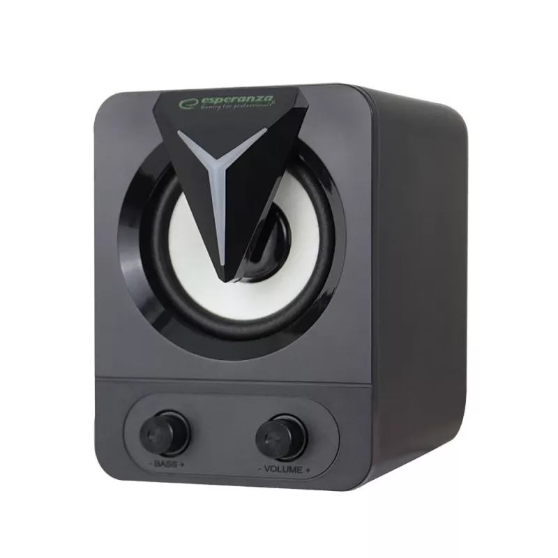 Esperanza EGS107 garsiakalbiai 2.1 USB LED 5 W juodi