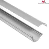 Kabelio lankstus vamzdis MACLEAN MCTV-575 grindims, baltas, 1,5 m, plotis 43 mm, aukštis 2,3–3,2 cm