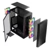Logic ARAMIS ARGB MINIDI USB 3.0 korpusas, juodas