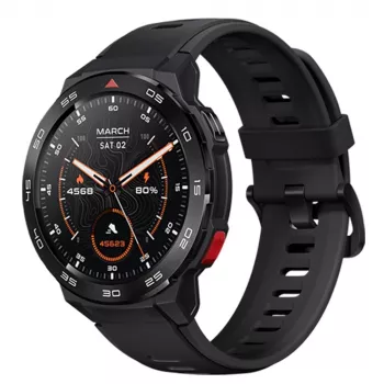Mibro GS Pro išmanusis laikrodis su GPS pozicionavimu, 1,43 colio AMOLED HD ekranu, 5ATM vandens atsparumu, „Bluetooth“ skambučiais, sportinis moterims ir vyrams