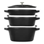 Staub La Cocotte 4,2 L apvalus ketaus troškintuvas