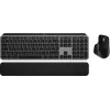 Logitech MX Keys S Combo for Mac, belaidis, DE išdėstymo klaviatūros ir pelės rinkinys, optimizuotas macOS mygtukams ir funkcijoms