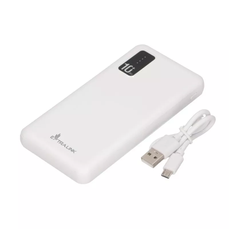 Nešiojama išorinė baterija Extralink EPB-098W 10000mAh