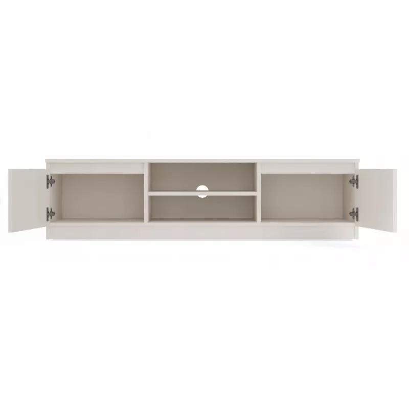 TV spintelė MALWA 140, top e shop — 1400×400×360 mm, kašmyro laminatas, 2 durelės, 1 lentyna