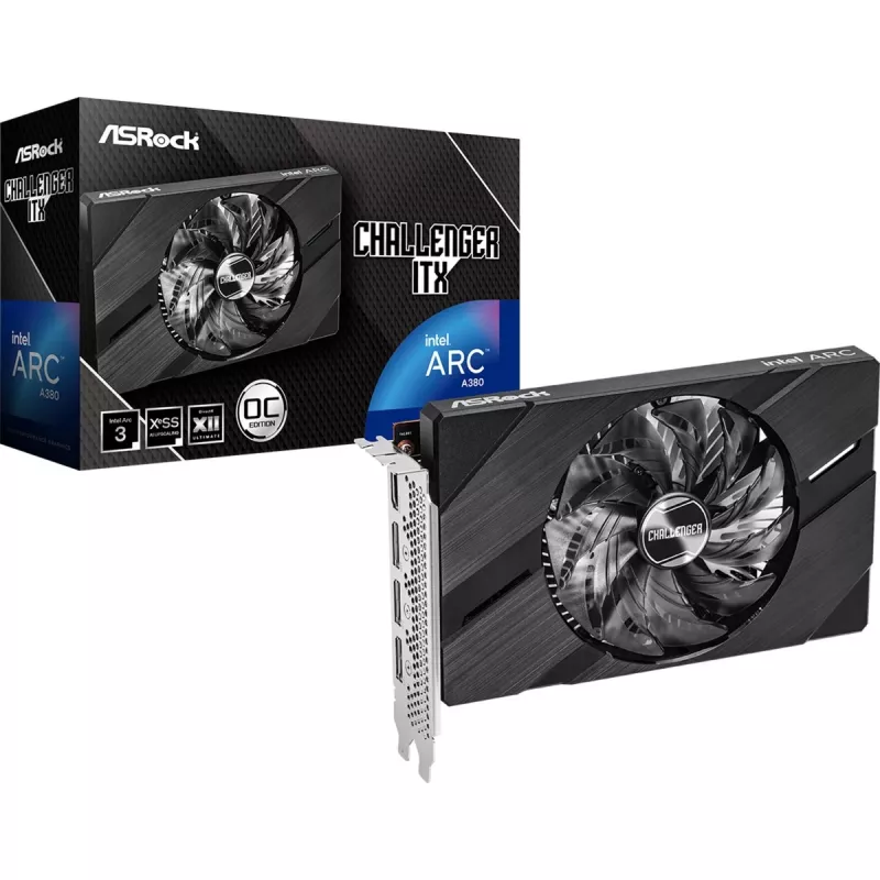 Grafikos plokštė Intel Arc A380 6GB GDDR6