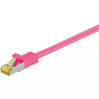 Tinklo kabelis Goobay RJ-45 CAT7 5 m purpurinis S/FTP