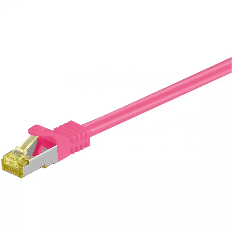 Tinklo kabelis Goobay RJ-45 CAT7 5 m purpurinis S/FTP