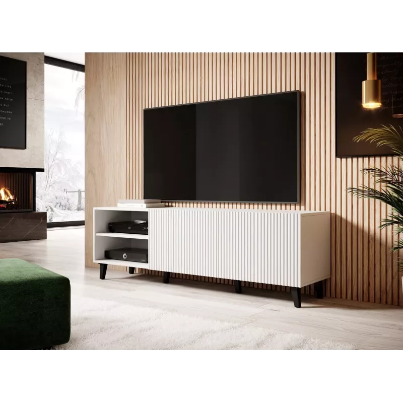 Cama RTV spintelė PAFOS 150x42x52 baltas matinis