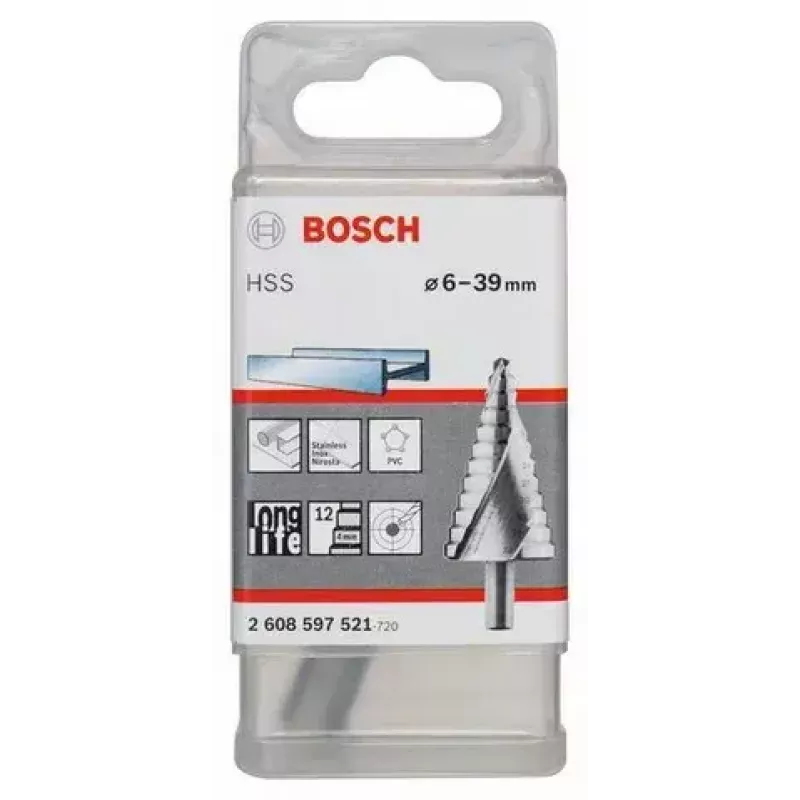 Pakopinis grąžtas Bosch HSS 2608597521