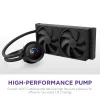 „viskas viename“ skysčio aušintuvas NZXT Kraken Plus 280 14 cm juodas