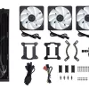 Skysčiu aušinimo rinkinys Cooler Master MasterLiquid 360L Core ARGB 12 cm Juoda