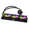 Skysčiu aušinimo rinkinys Cooler Master MasterLiquid 360L Core ARGB 12 cm Juoda