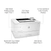 HP LaserJet Enterprise M406dn, lazerinis, 1200 x 1200 DPI, A4, 38 ppm, dvipusis spausdinimas, paruoštas tinklui