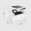HP LaserJet Pro MFP 4102dw spausdintuvas, lazerinis, vienspalvis, 1200 x 1200 DPI, A4, tiesioginis spausdinimas, baltas
