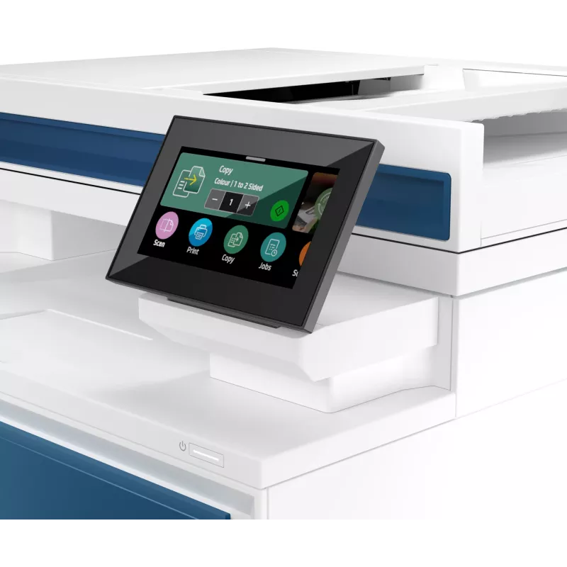 HP Color LaserJet Pro MFP 4302fdw spausdintuvas, lazerinis, spalvotas spausdinimas, 600 x 600 DPI, A4, tiesioginis spausdinimas, mėlyna, balta