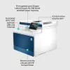 HP Color LaserJet Pro MFP 4302fdw spausdintuvas, lazerinis, spalvotas spausdinimas, 600 x 600 DPI, A4, tiesioginis spausdinimas, mėlyna, balta