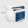 HP Color LaserJet Pro MFP 4302fdw spausdintuvas, lazerinis, spalvotas spausdinimas, 600 x 600 DPI, A4, tiesioginis spausdinimas, mėlyna, balta
