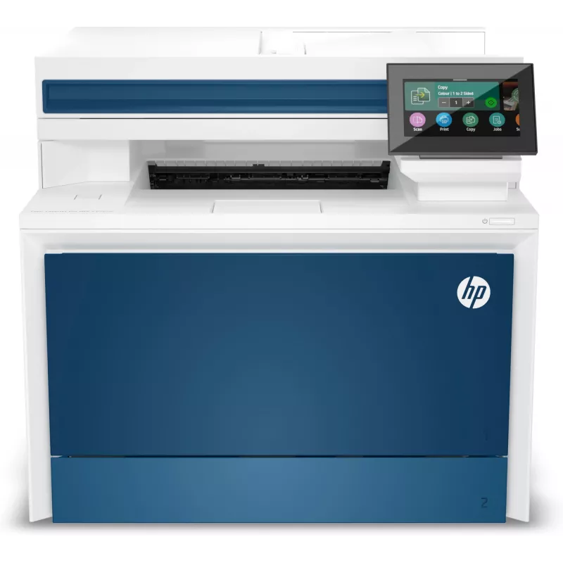 HP Color LaserJet Pro MFP 4302dw spausdintuvas, lazerinis, spalvotas spausdinimas, 600 x 600 DPI, A4, tiesioginis spausdinimas, mėlyna, balta