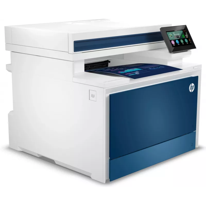 HP Color LaserJet Pro MFP 4302dw spausdintuvas, lazerinis, spalvotas spausdinimas, 600 x 600 DPI, A4, tiesioginis spausdinimas, mėlyna, balta