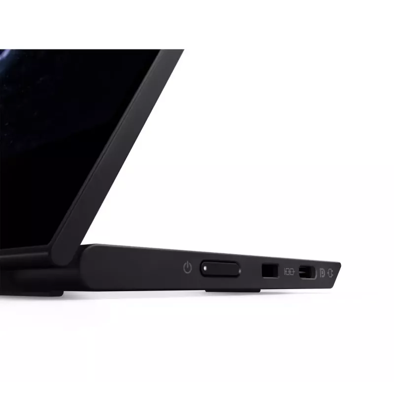 Lenovo ThinkVision M14t kompiuterio monitorius 35,6 cm (14 colių) 1920 x 1080 pikselių Full HD LED jutiklinis ekranas juodos spalvos