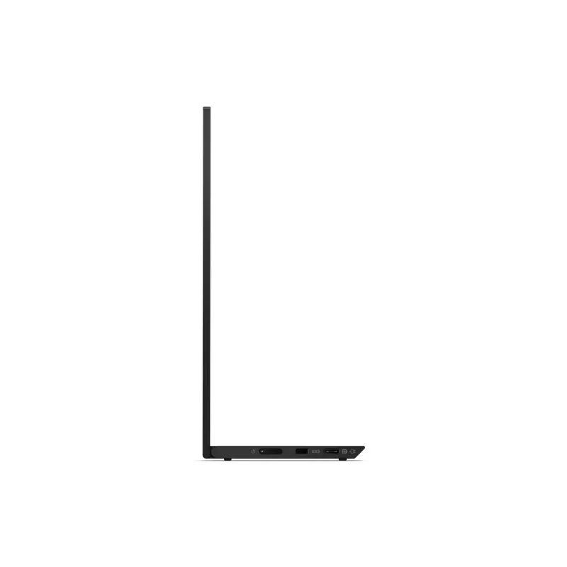 Lenovo ThinkVision M14t kompiuterio monitorius 35,6 cm (14 colių) 1920 x 1080 pikselių Full HD LED jutiklinis ekranas juodos spalvos