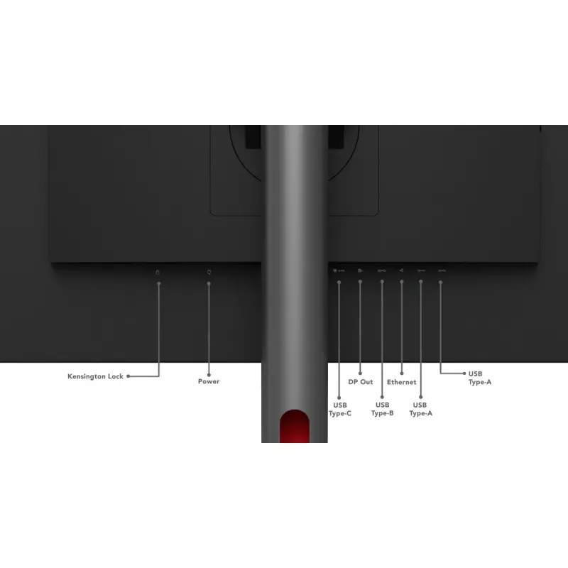 Kompiuterio monitorius Lenovo ThinkVision P27h-30, 68,6 cm (27 colių), 2560 x 1440, Quad HD, LCD, juodas