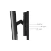 Kompiuterio monitorius Lenovo ThinkVision P27h-30, 68,6 cm (27 colių), 2560 x 1440, Quad HD, LCD, juodas
