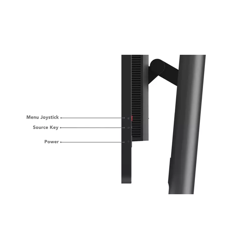 Kompiuterio monitorius Lenovo ThinkVision P27h-30, 68,6 cm (27 colių), 2560 x 1440, Quad HD, LCD, juodas