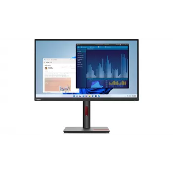 Lenovo ThinkVision T27p-30 kompiuterio monitorius 68,6 cm (27 colių) 3840 x 2160 pikselių 4K Ultra HD LED juodas