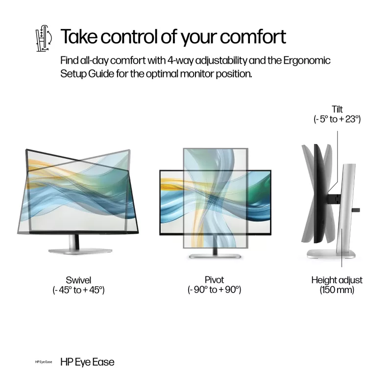 HP Series 5 Pro 23.8 col. FHD USB-C monitorius - 524pu