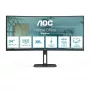AOC V5 CU34V5C/BK kompiuterio monitorius 86,4 cm (34 colių) 3440 x 1440 pikselių Wide Quad HD LED juodas