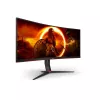 34 colių AOC CU34G2XP/BK VA monitorius, 3440×1440, 21:9, 180 Hz, 1 ms, 2×HDMI, juodas