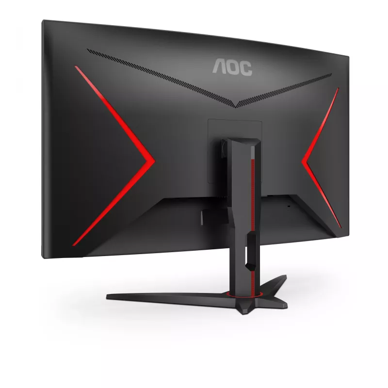 AOC G2 C32G2ZE/BK kompiuterio monitorius 80 cm (31,5 colio) 1920 x 1080 pikselių Full HD LED juodas, raudonas