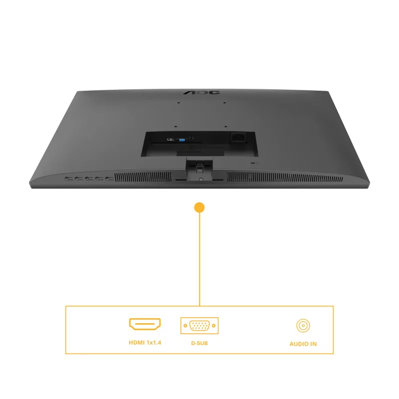 AOC B3 27B3HA2 kompiuterio monitorius 68,6 cm (27 colių) 1920 x 1080 pikselių Full HD LED juodas