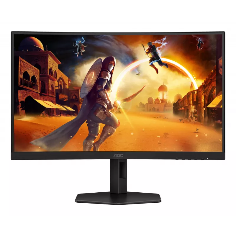 AOC G4 CQ27G4X kompiuterio monitorius 68,6 cm (27 col.) 2560 x 1440 pikselių Quad HD LCD juodas