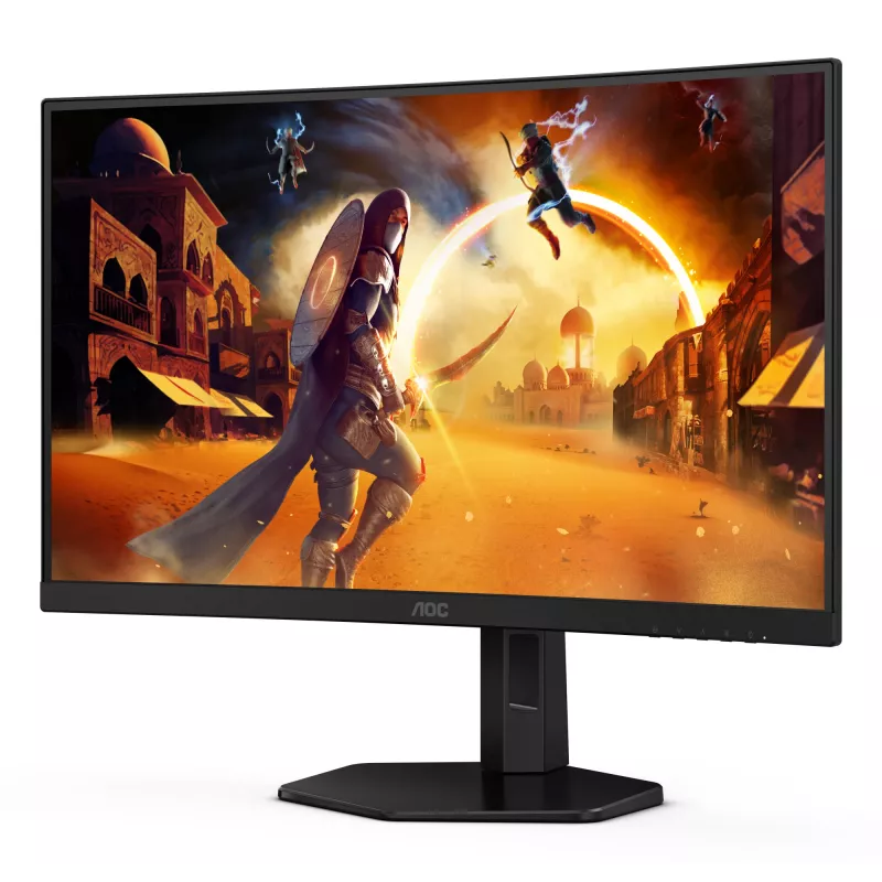 AOC G4 CQ27G4X kompiuterio monitorius 68,6 cm (27 col.) 2560 x 1440 pikselių Quad HD LCD juodas