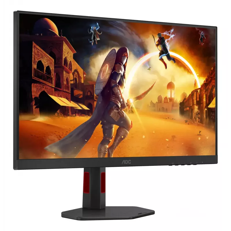 AOC G4 Q27G4ZR kompiuterio monitorius 68,6 cm (27 colių) 2560 x 1440 pikselių Quad HD LED juodas, raudonas