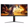AOC G4 CU34G4 kompiuterio monitorius 86,4 cm (34 colių) 3440 x 1440 pikselių Wide Quad HD LED juodas, raudonas