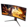 AOC G4 CU34G4 kompiuterio monitorius 86,4 cm (34 colių) 3440 x 1440 pikselių Wide Quad HD LED juodas, raudonas