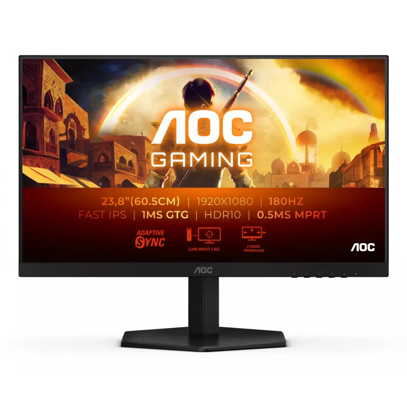 AOC G4 24G42E kompiuterio monitorius 60,5 cm (23,8 colio) 1920 x 1080 pikselių Full HD LCD juodas
