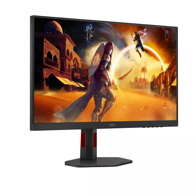 AOC G4 U27G4R kompiuterio monitorius 68,6 cm (27 colių) 3840 x 2160 pikselių 4K Ultra HD LED juodas, raudonas