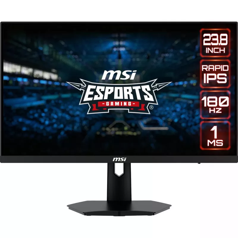 MSI G244F E2 kompiuterio monitorius 60,5 cm (23,8 colio) 1920 x 1080 Full HD juodas