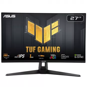 ASUS TUF Gaming VG279QM1A žaidimų monitorius 68,6 cm (27 colių), Full HD 1920x1080, Fast IPS, 280 Hz, 1 ms