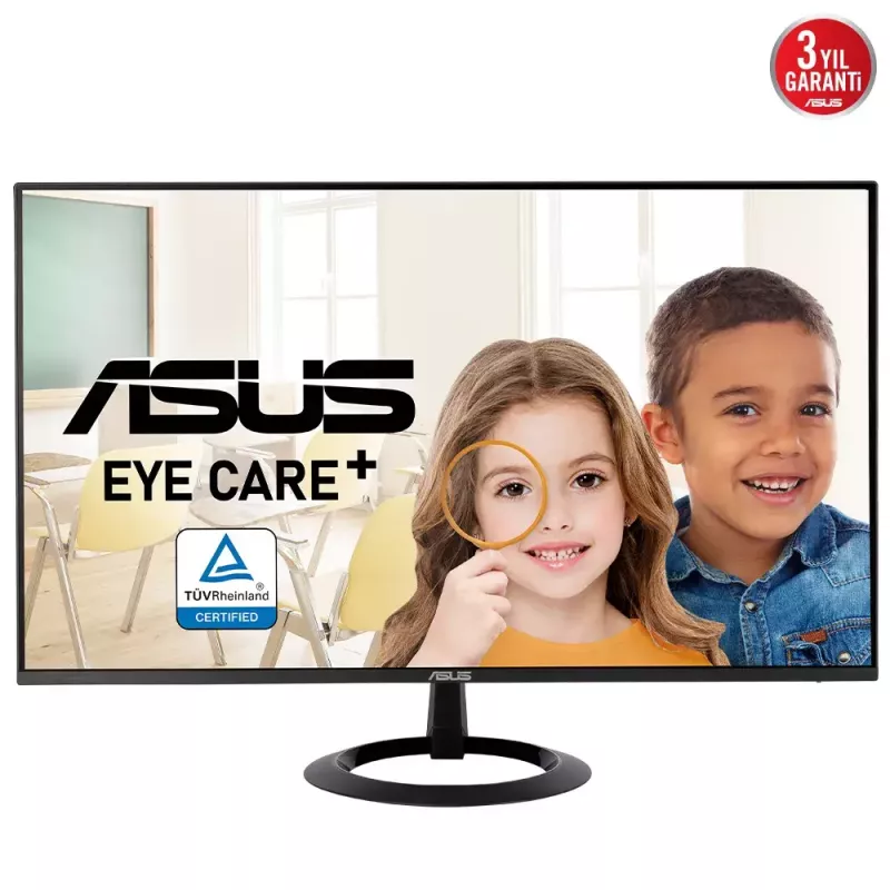 ASUS VZ27EHF kompiuterio monitorius 68,6 cm (27 colių) 1920 x 1080 pikselių Full HD LCD juodas