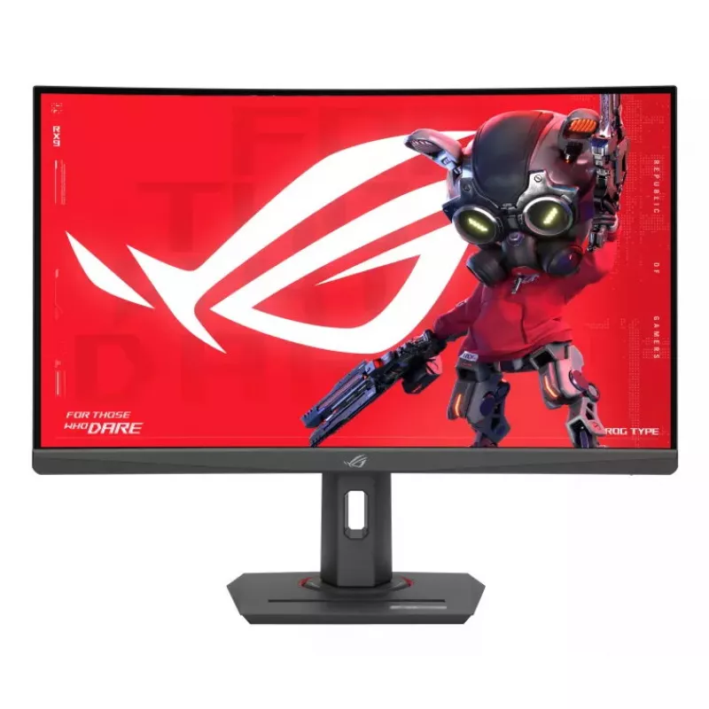 ASUS XG27WCS kompiuterio monitorius 68,6 cm (27 colių) 2560 x 1440 pikselių Wide Quad HD juodas