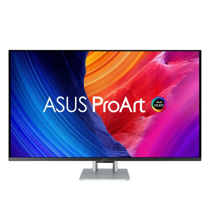 ASUS ProArt OLED PA32UCDM kompiuterio monitorius 80 cm (31,5 colio) 3840 x 2160 pikselių 4K Ultra HD QD-OLED sidabrinis