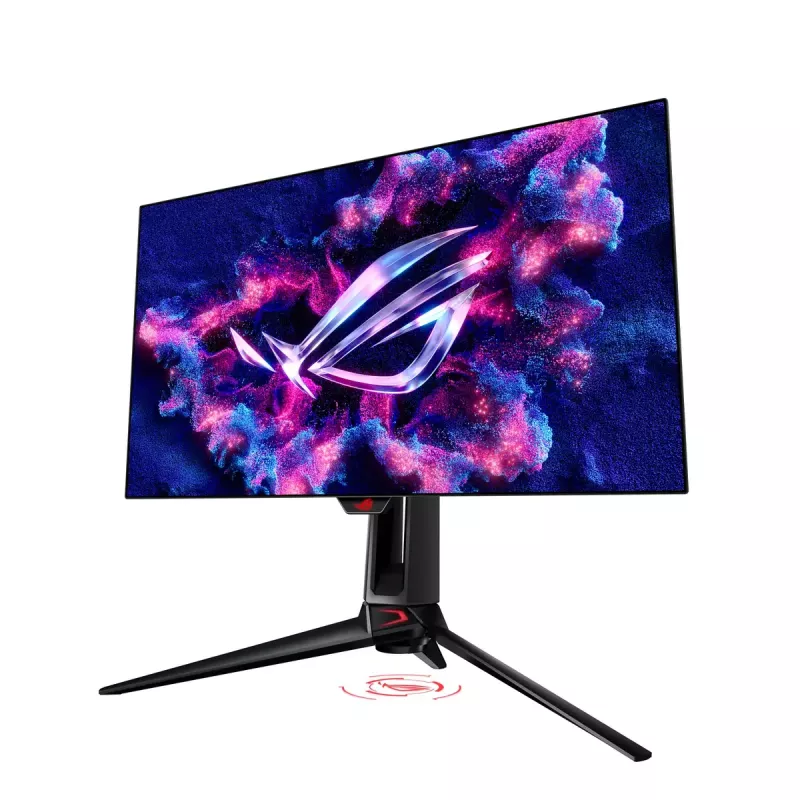 ASUS ROG Swift OLED PG27AQDP kompiuterio monitorius 67,3 cm (26,5 colio) 2560 x 1440 pikselių Quad HD juodas