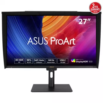 ASUS ProArt PA27UCGE kompiuterio monitorius 68,6 cm (27 colių) 3840 x 2160 pikselių 4K Ultra HD LED juodas