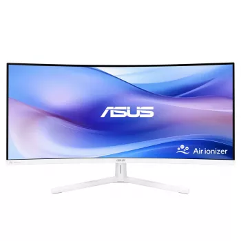 ASUS VU34WCIP-W kompiuterio monitorius 86,4 cm (34 colių) 3440 x 1440 pikselių Wide Quad HD baltas