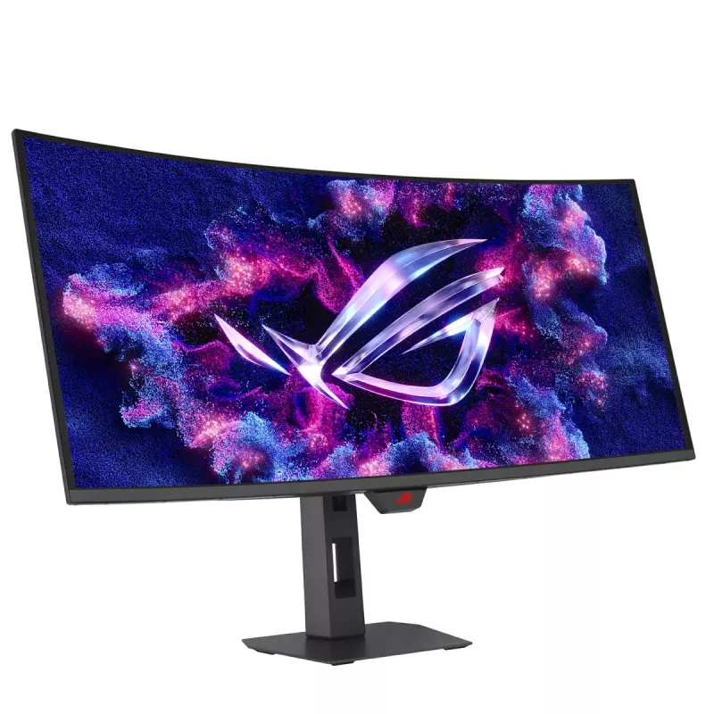 ASUS ROG Strix OLED XG34WCDG kompiuterio monitorius 86,4 cm (34 colių) 3440 x 1440 pikselių „UltraWide Quad HD“ QD-OLED juodas